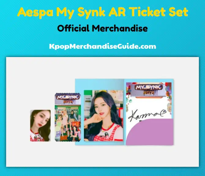Aespa My Synk AR Ticket Set