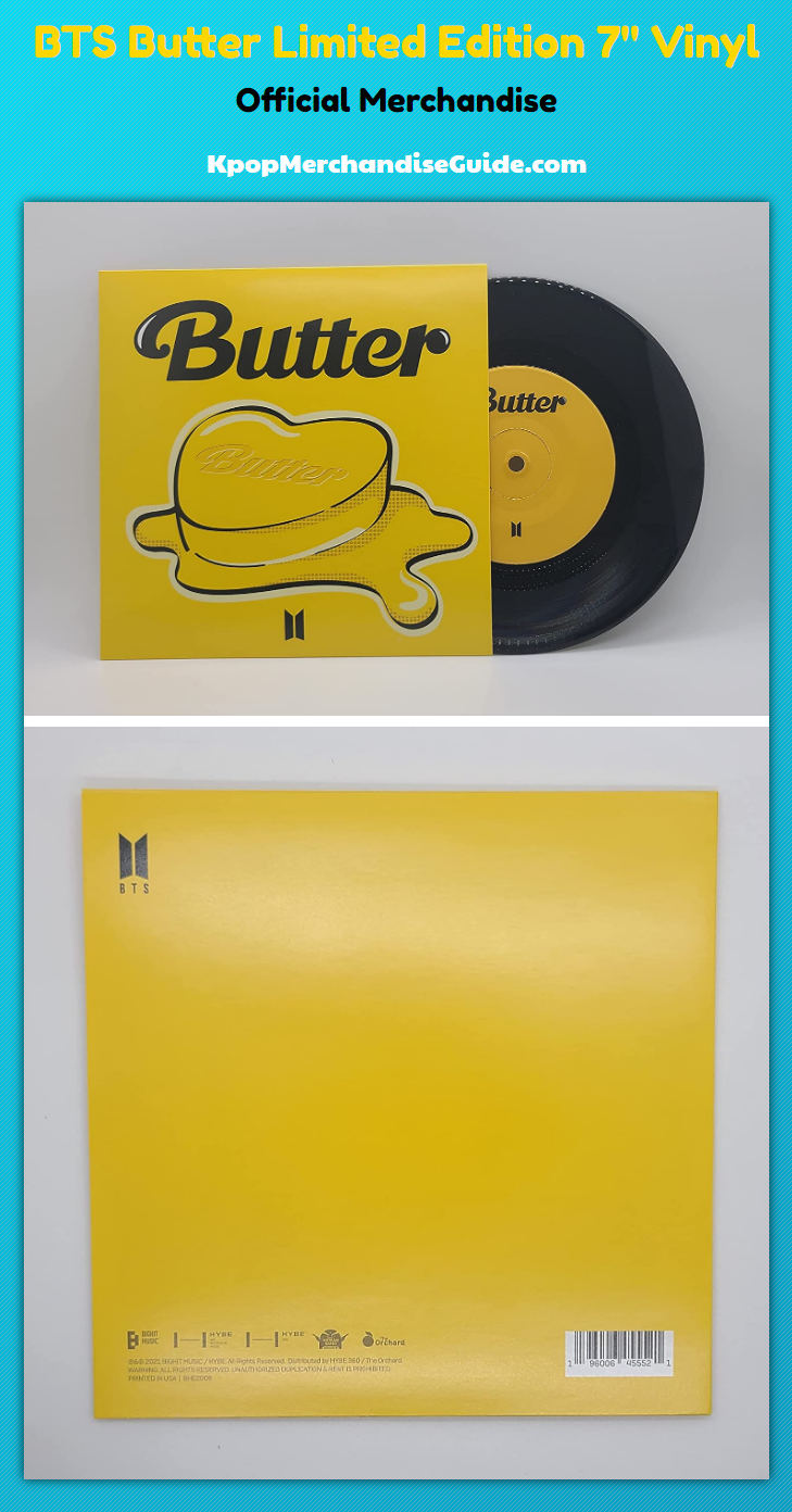 BTS Butter Limited Edition 7in Vinyl