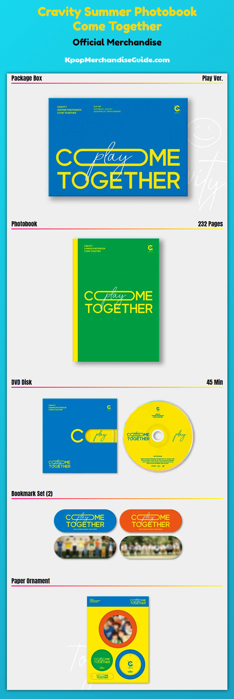 Cravity Summer Photobook Come Together
