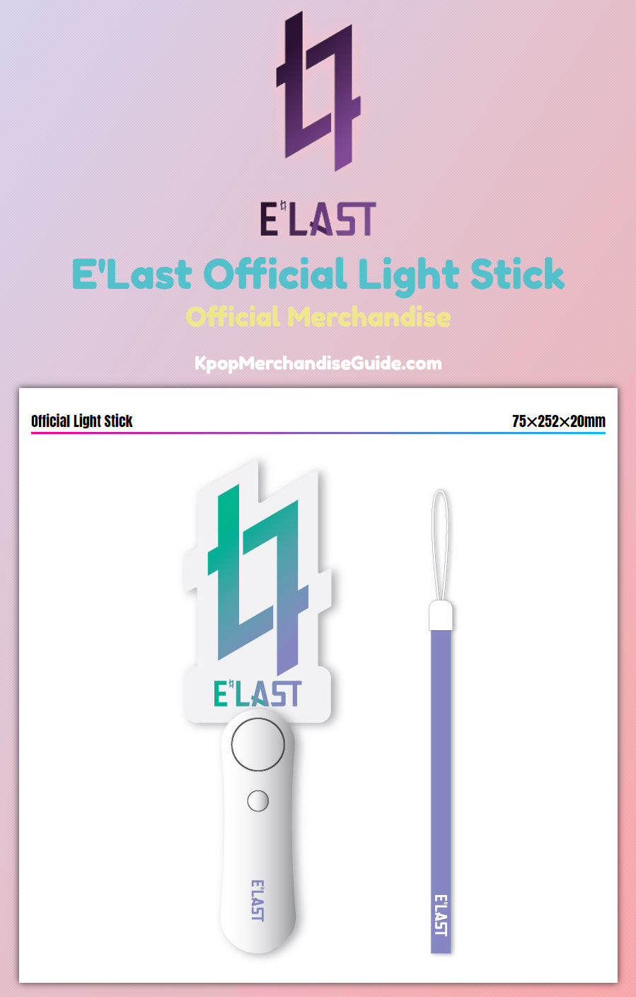 E'Last Official Light Stick