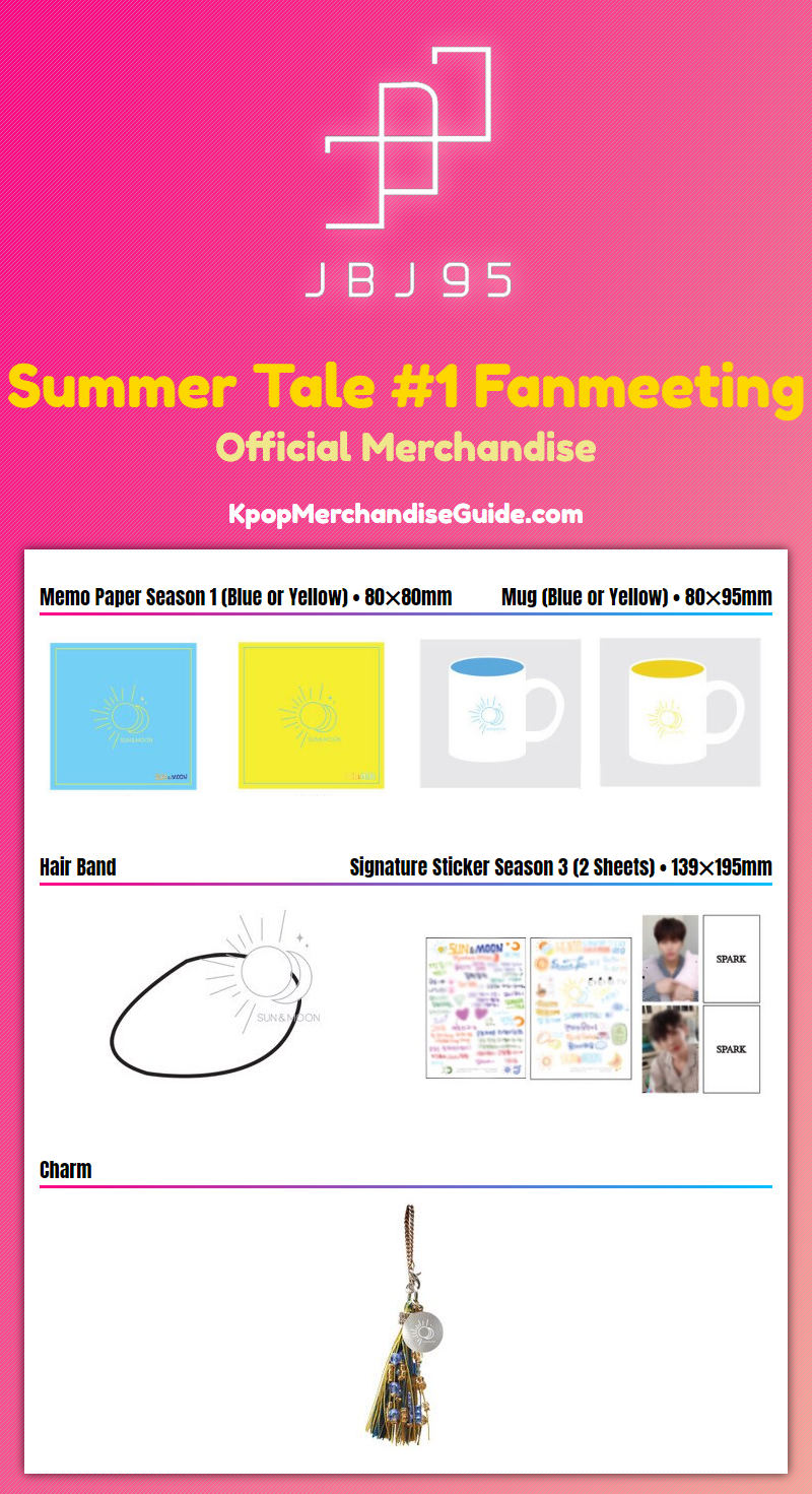 JBJ95 Summer Tale #1 Merchandise