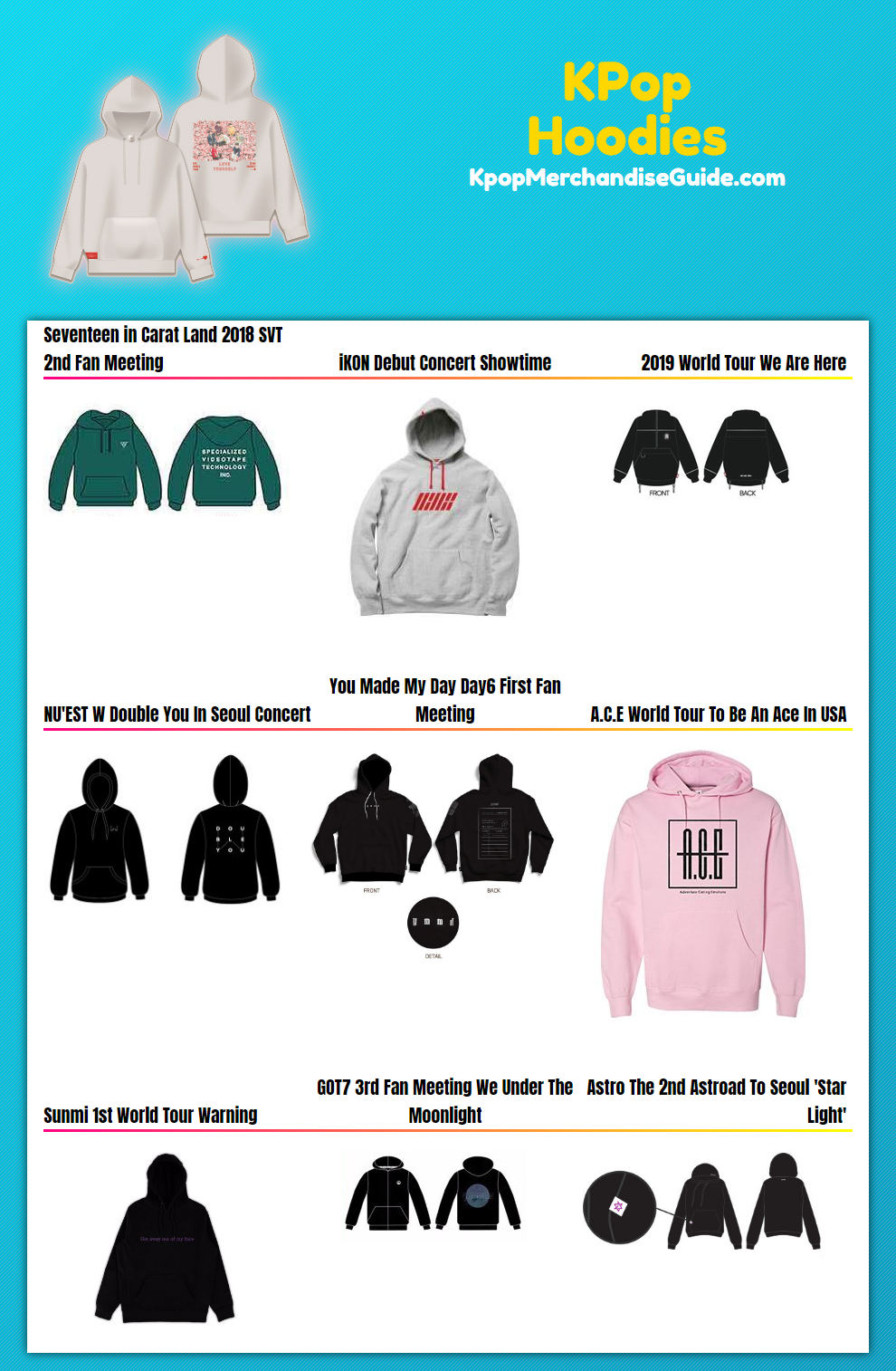 KPop Hoodies