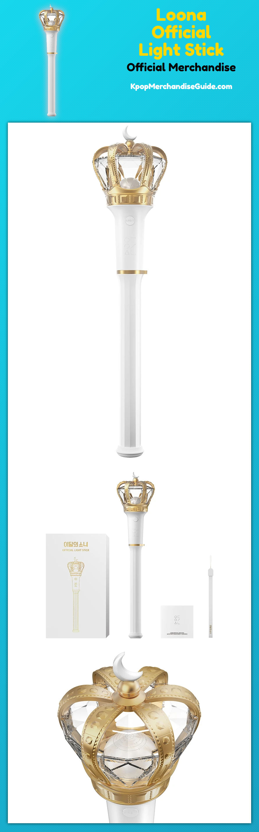 LOONA - Official Light Stick [Orbitbong]