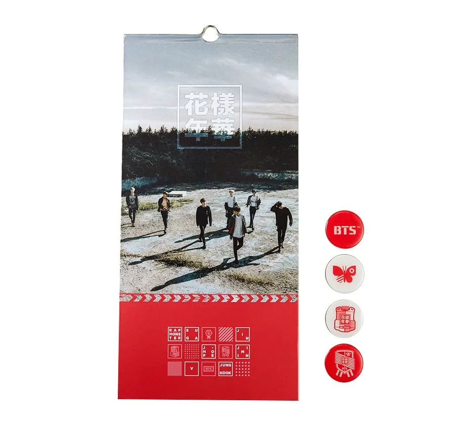 2015 BTS Live <HYYH On Stage> Magnet Memo Pad