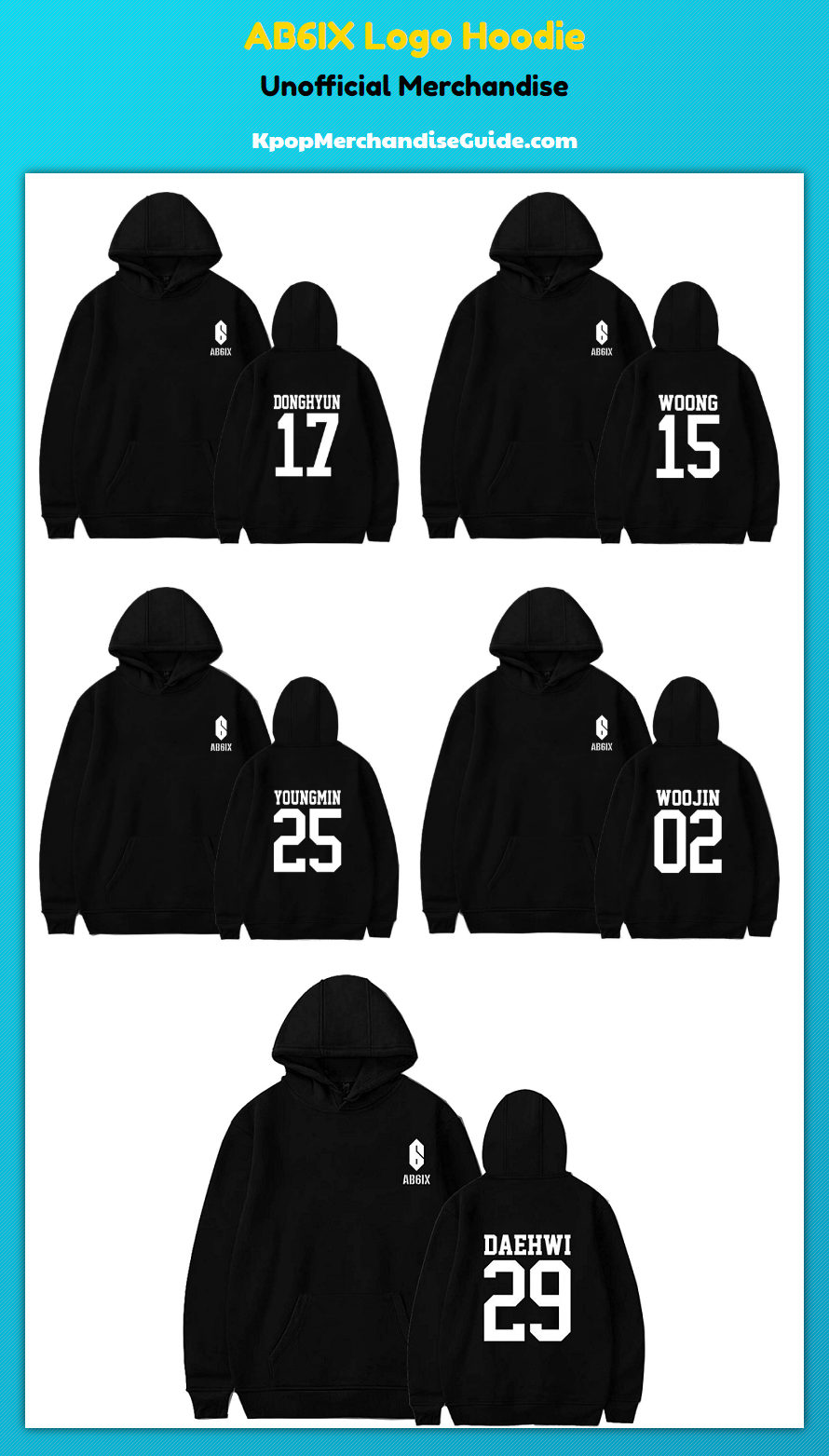 AB6IX Logo Hoodie