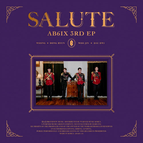 AB6IX Salute Mini Album Cover
