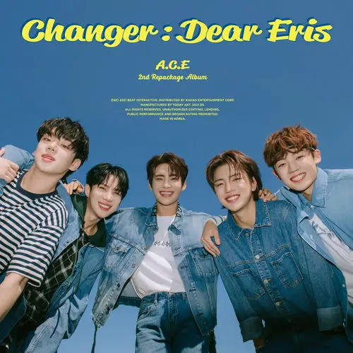 A.C.E Changer: Dear Eris Repackage Album Cover