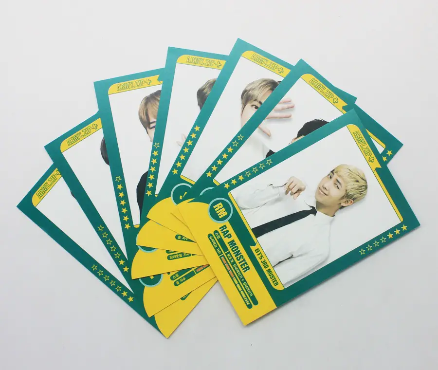 BTS 3rd Muster ARMY.ZIP + Player Card Set