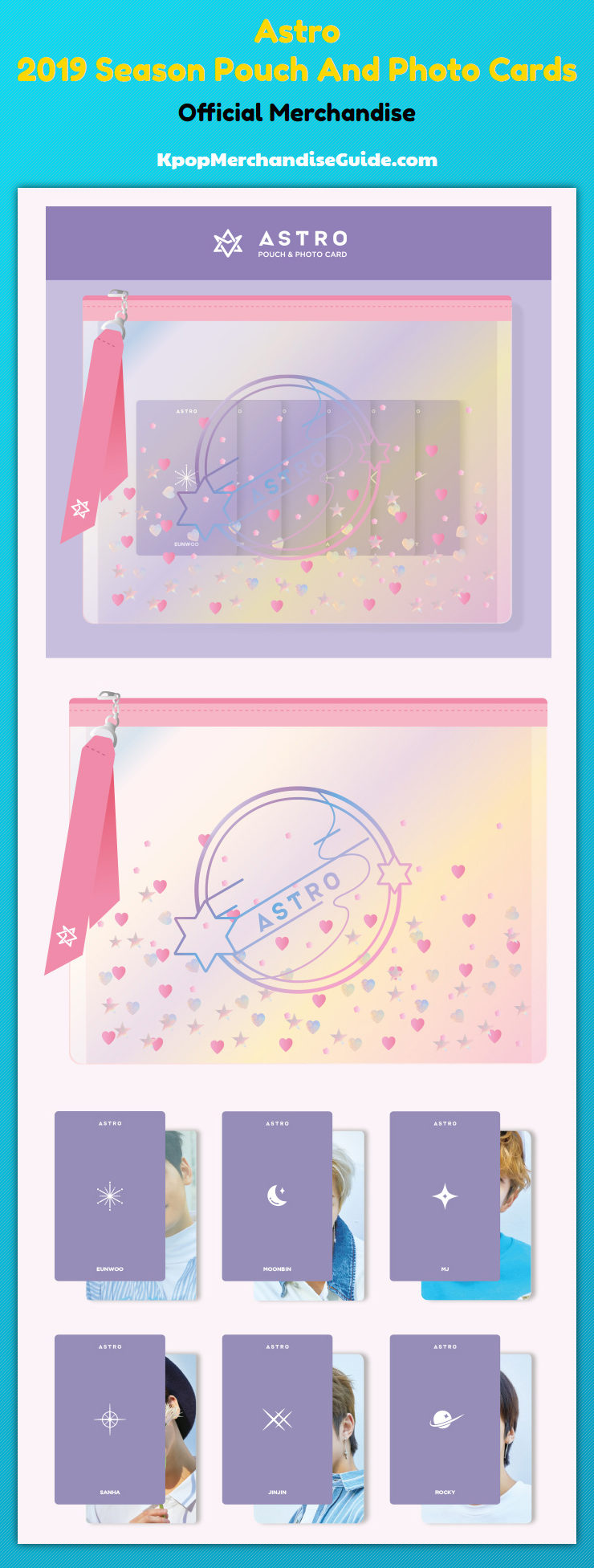Astro 2019 Season Pouch And Photocards