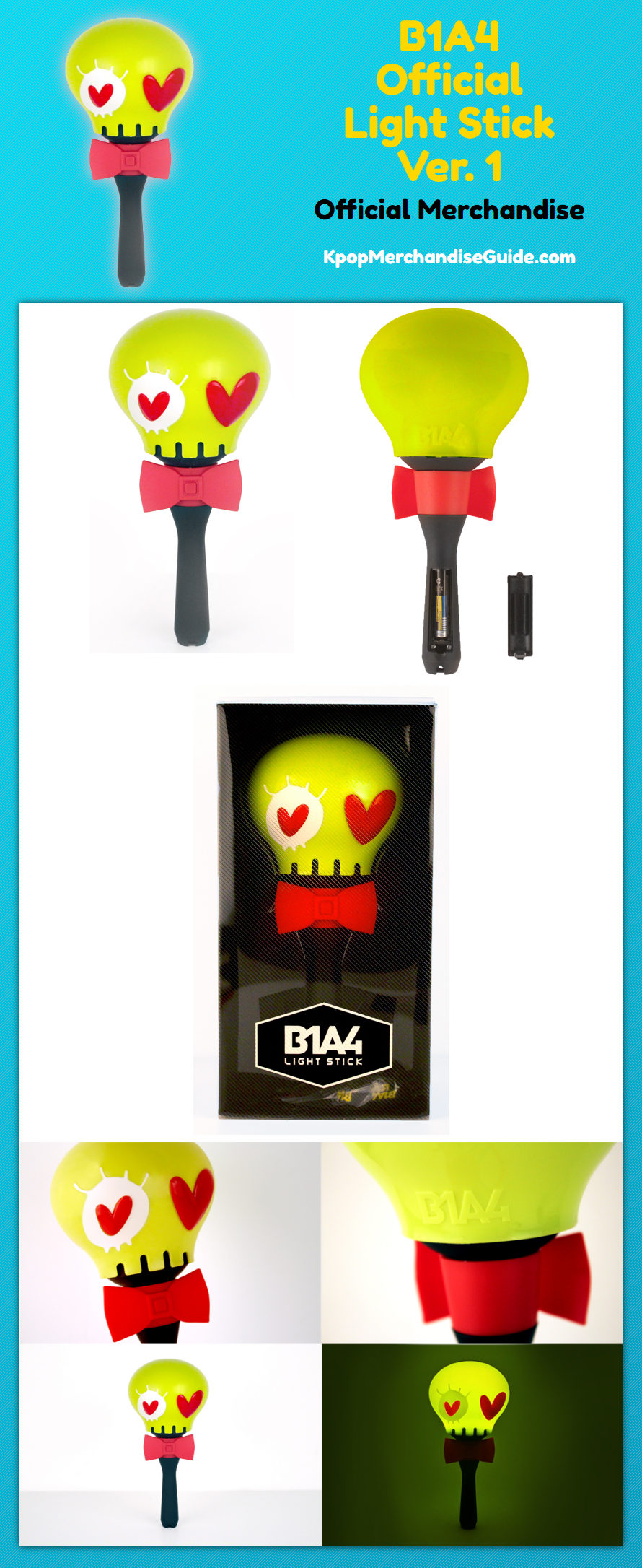 B1A4 Official Light Stick (Version 1)