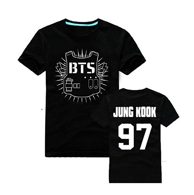 Black BTS T-shirt