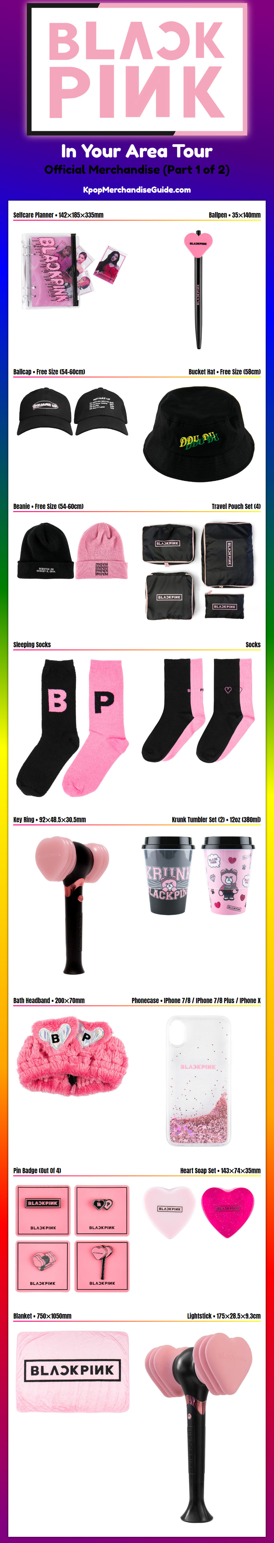 Blackpink In Your Arena Tour Merchandise