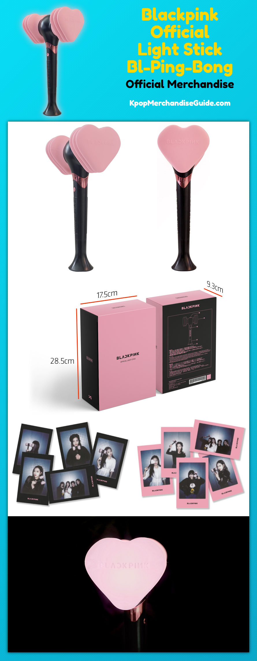 Blackpink Official Light Stick Bl-Ping-Bong