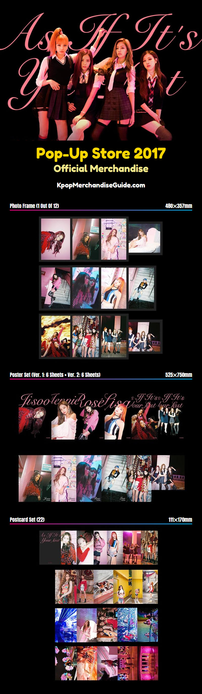YG Entertainment Idol Goods Fan Products YG Select Blackpink in Your Area Scrap Book 