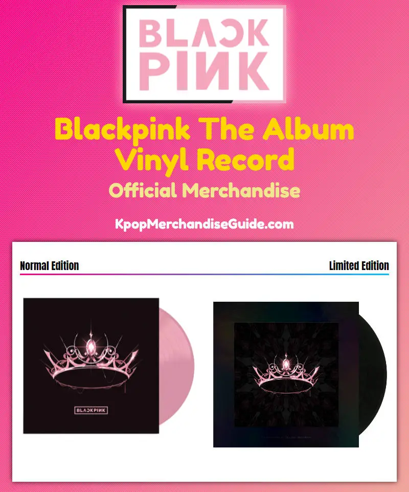 Blackpink The Album Vinyl Record