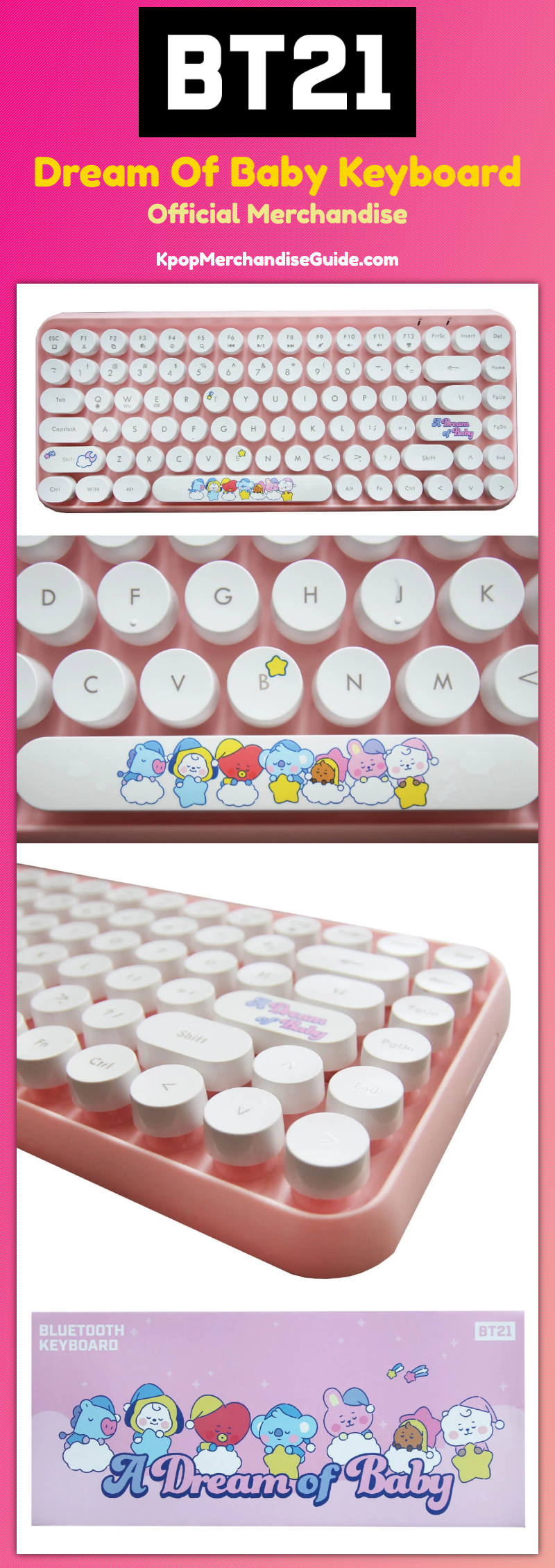 BT21 Dream Of Baby Keyboard