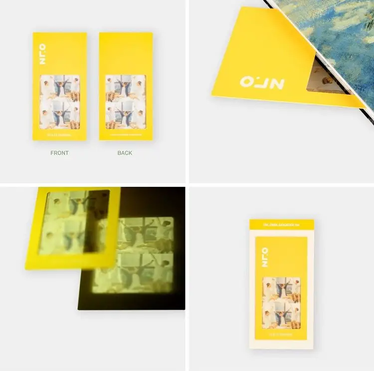 BTS 2018 Oh, Neul Exhibition Bookmark