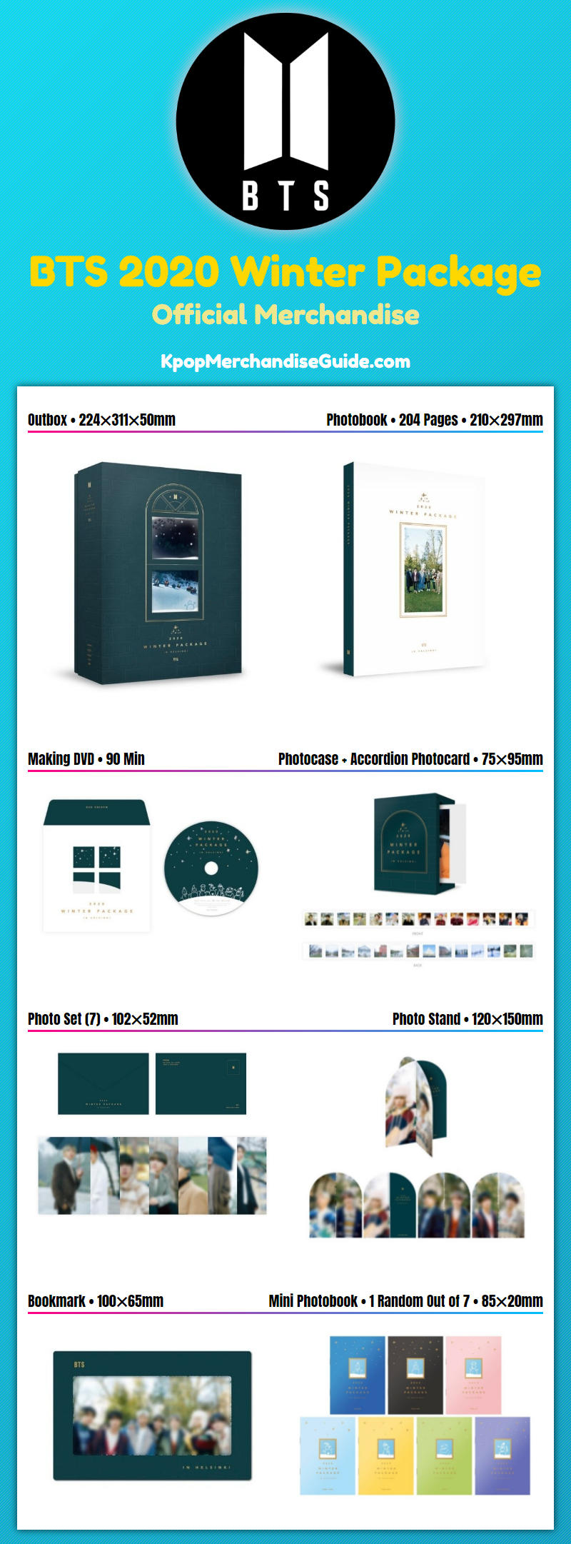BTS 2020 Winter Package Christmas