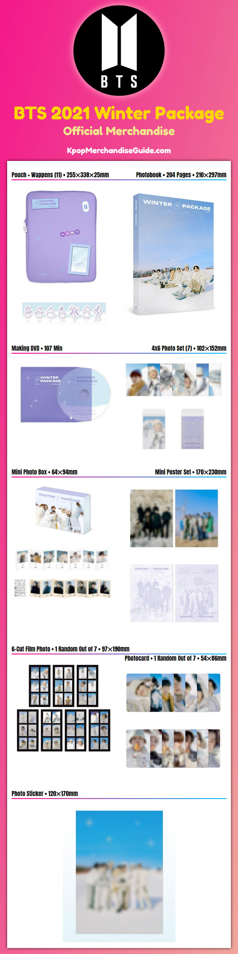 BTS 2021 Winter Package Christmas