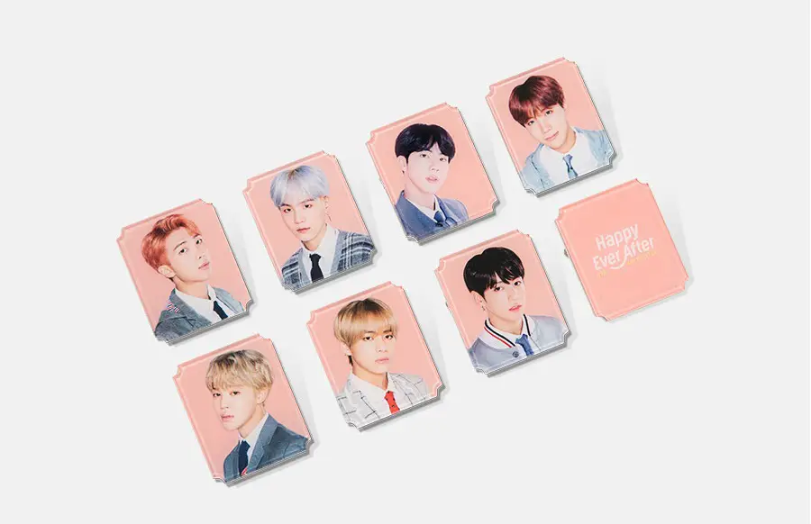 BTS 4th Muster Happy Ever After Acrylic Badge Lucky Draw