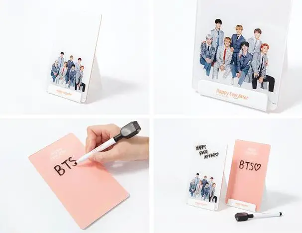 BTS 4th Muster Happy Ever After Acrylic Memo Pad