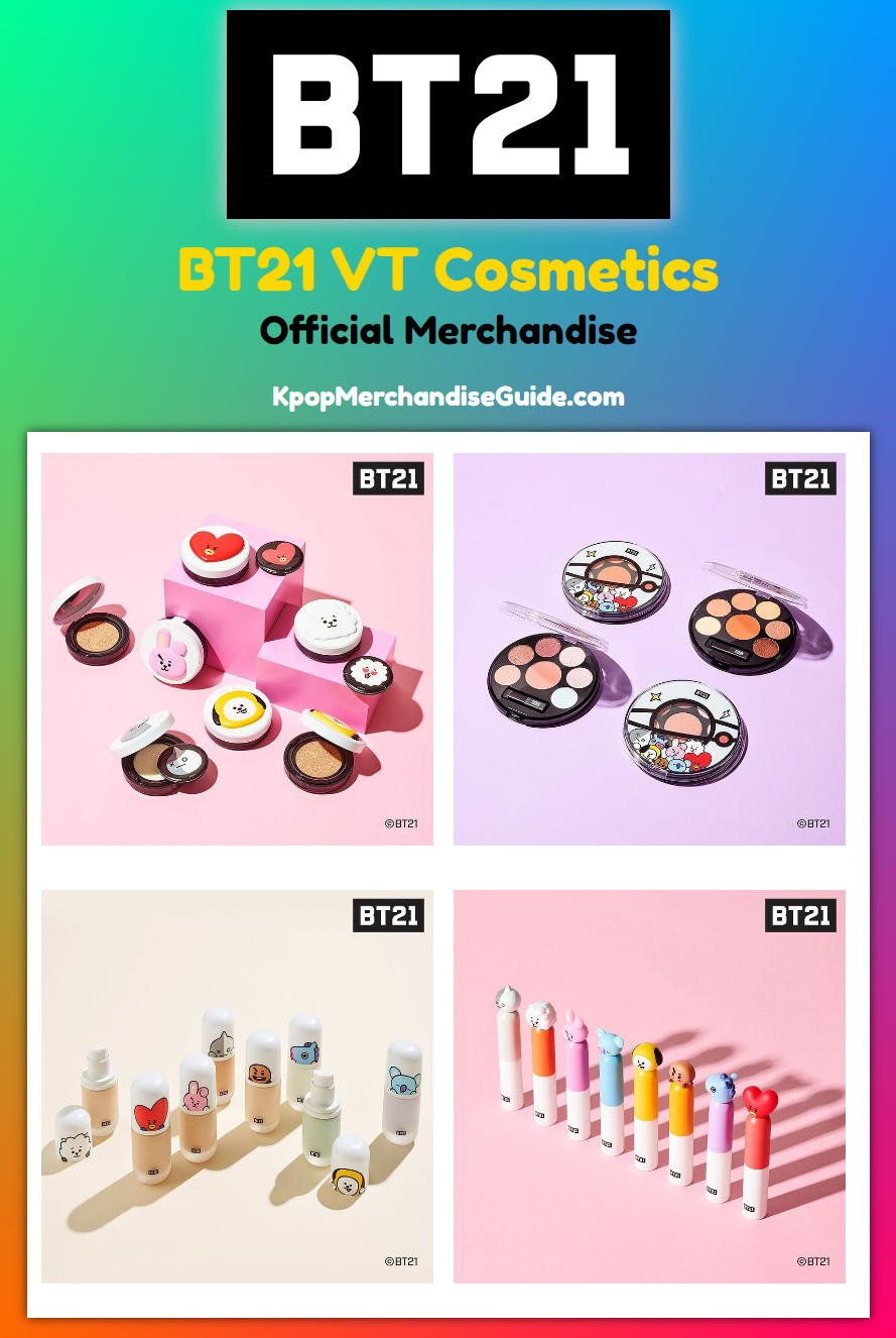 BTS BT21 VT Makeup Cosmetics