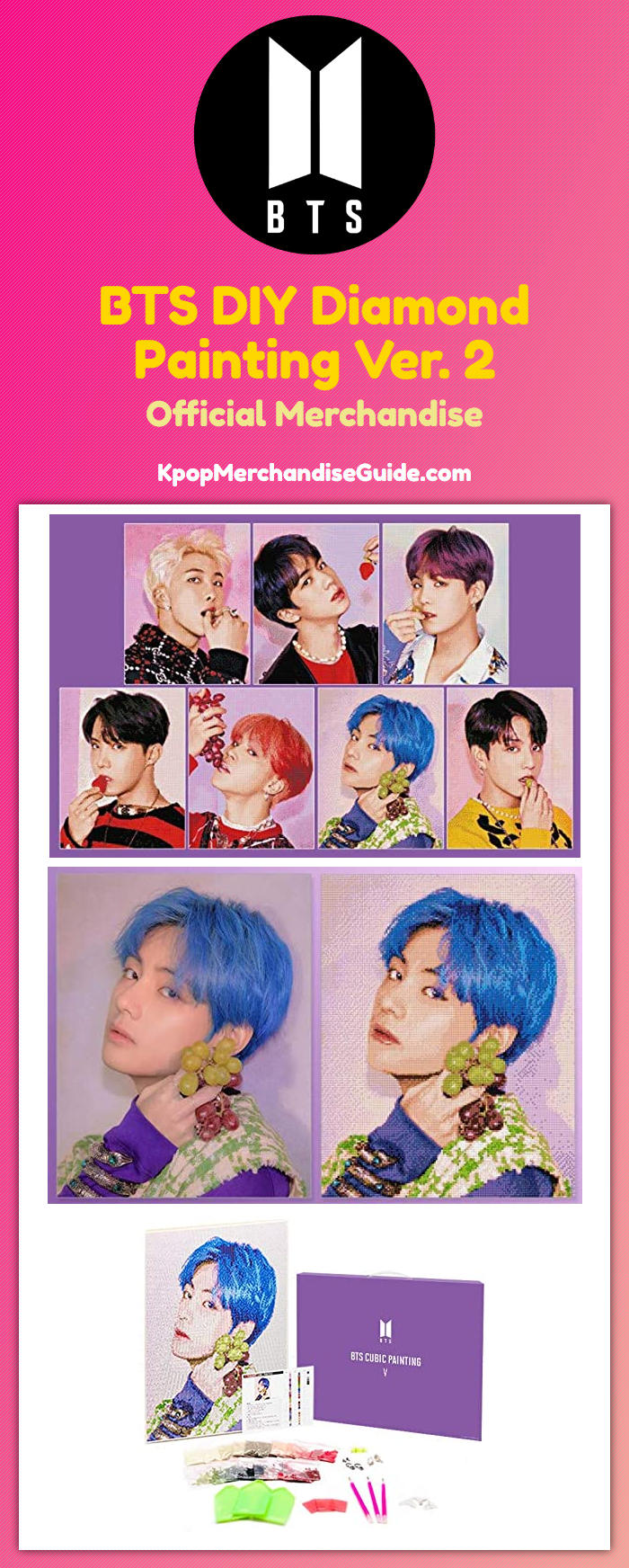 BTS DIY Diamond Paintings Ver. 2