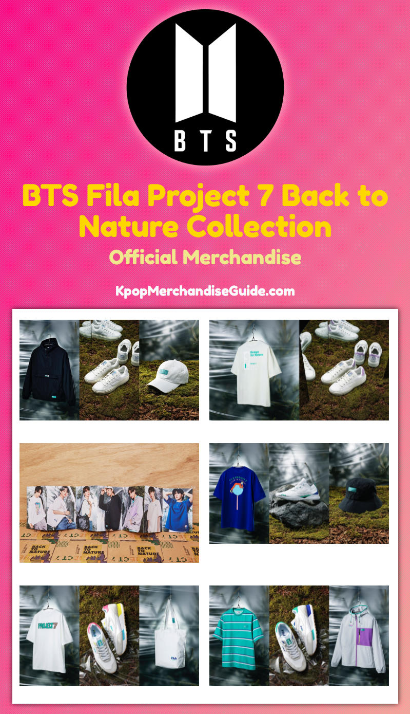 BTS Fila Project 7 Back to Nature Collection