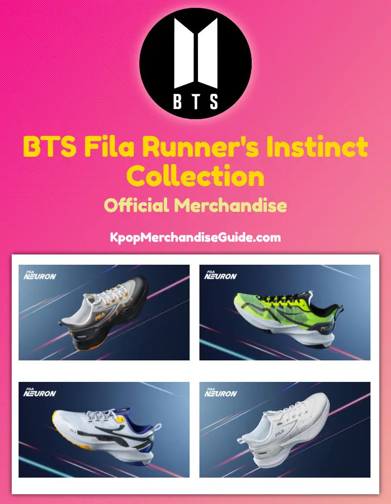 BTS Fila Runner's Instinct Collection