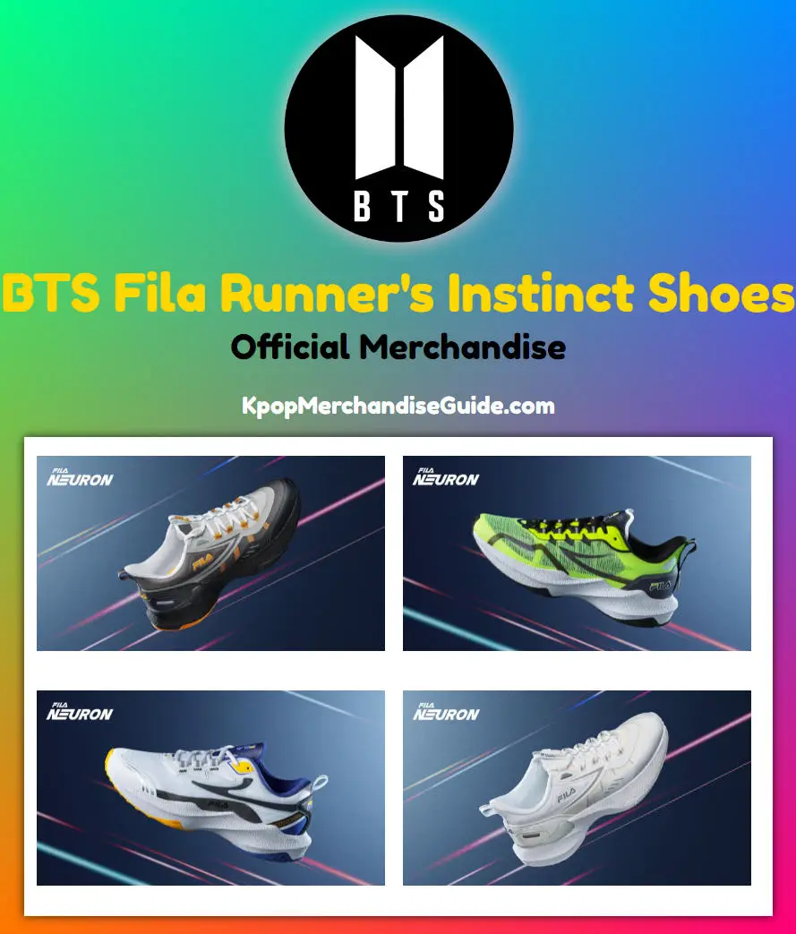 BTS Fila Runner's Instinct Shoes
