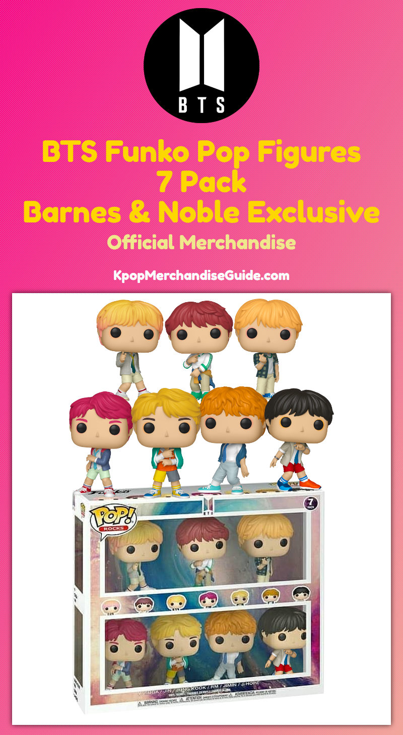BTS Funko Pop 7 Pack from Barnes & Noble