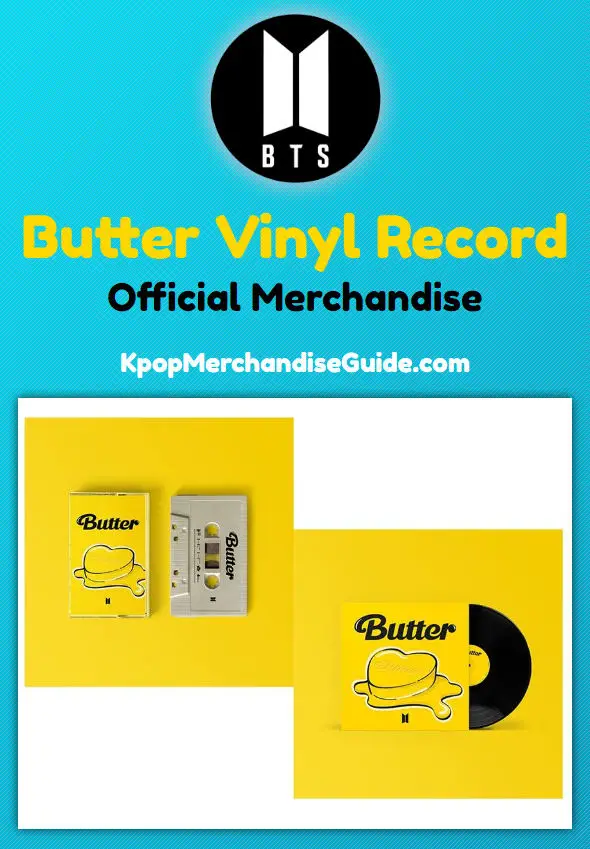 BTS Gifts - Butter Vinyl Record