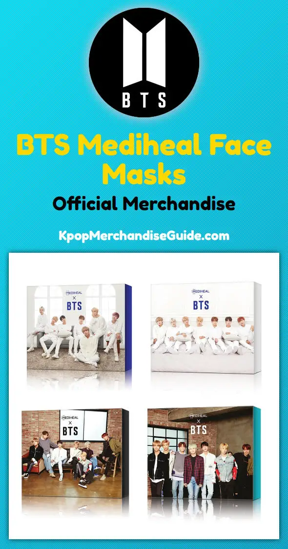 BTS Mediheal Face Masks
