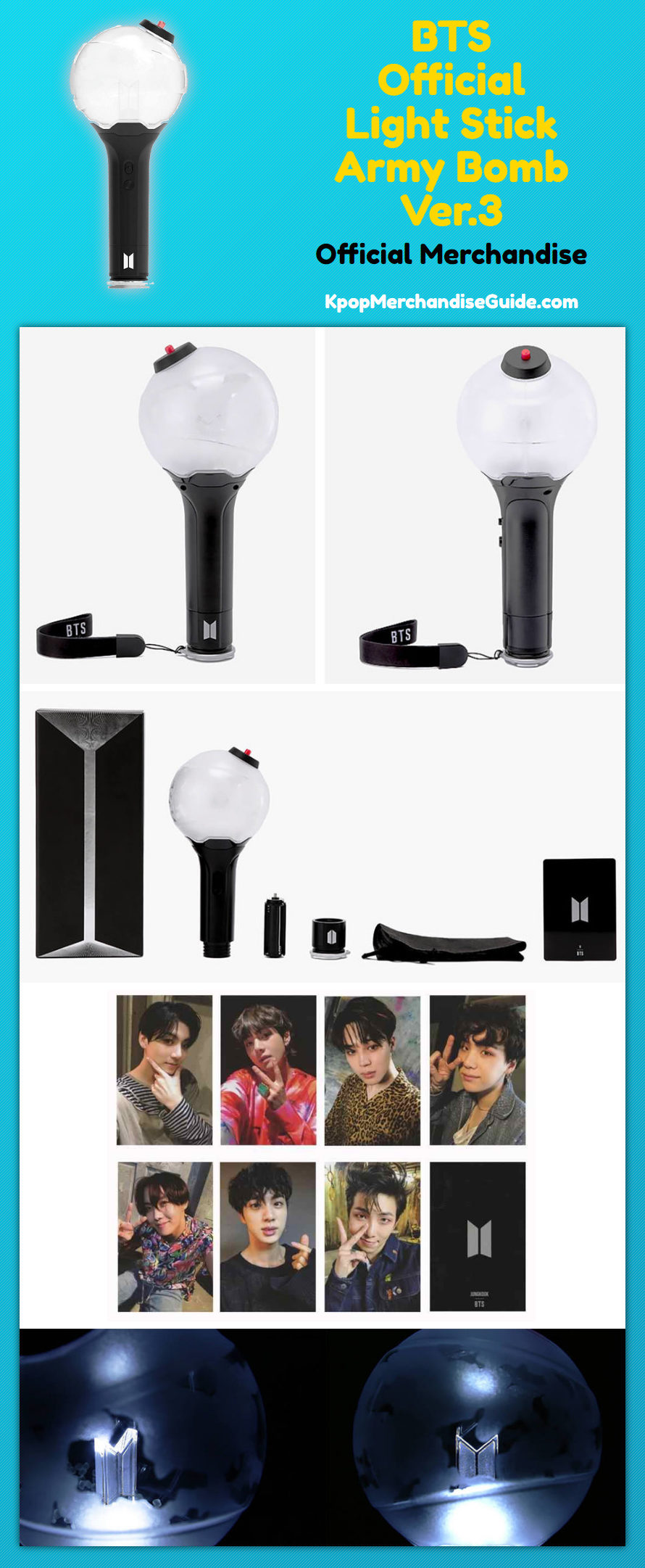 방탄소년단 X ARMY BOMB VER. 3 LIGHT STICK