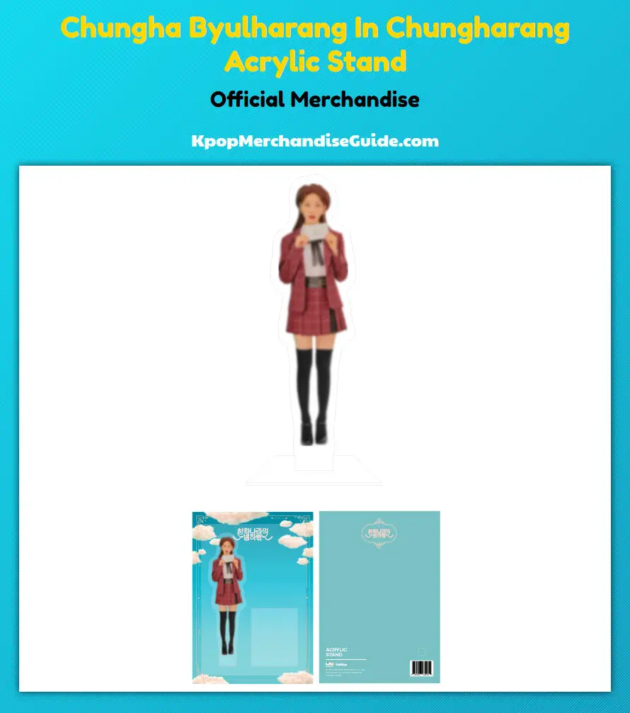 Chungha Byulharang in Chunghaland Acrylic Stand