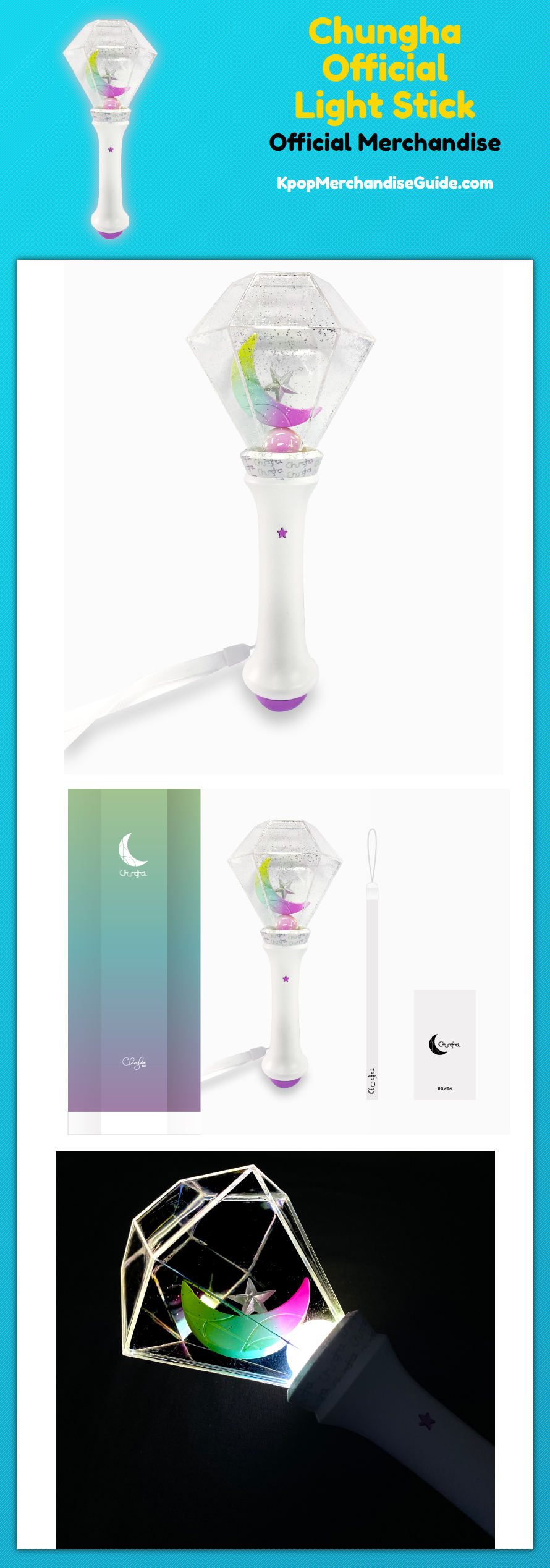 person Hovedløse Isbjørn Chungha Official Light Stick Byulrangbong