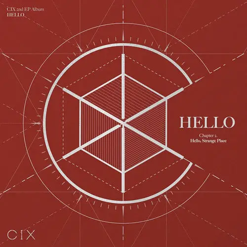 CIX Hello Chapter 2: Hello, Strange Place Cover