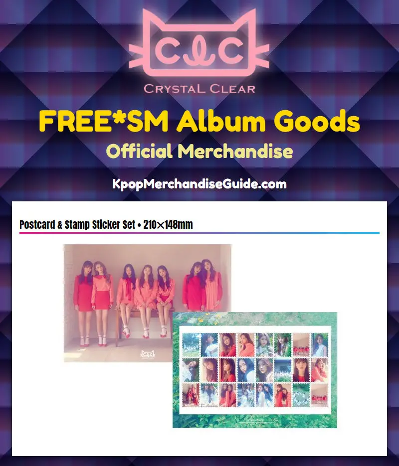 CLC Merchandise - Free'sm Postcard & Stamp Sticker Set
