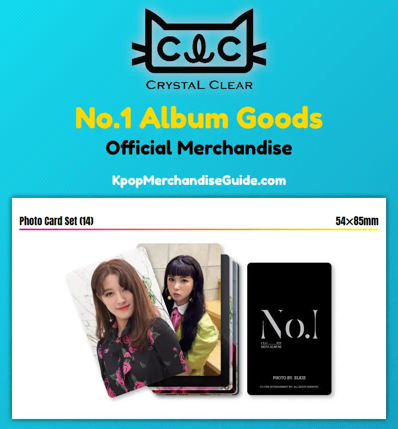 CLC Merchandise - No.1 Photo Card Set