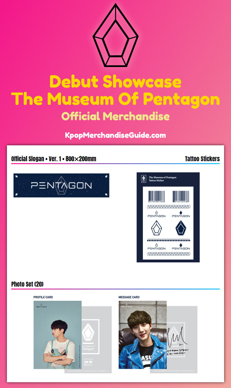 Debut Showcase The Museum Of Pentagon Merchandise