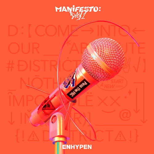 Enhypen Manifesto: Day 1 Mini Album Cover