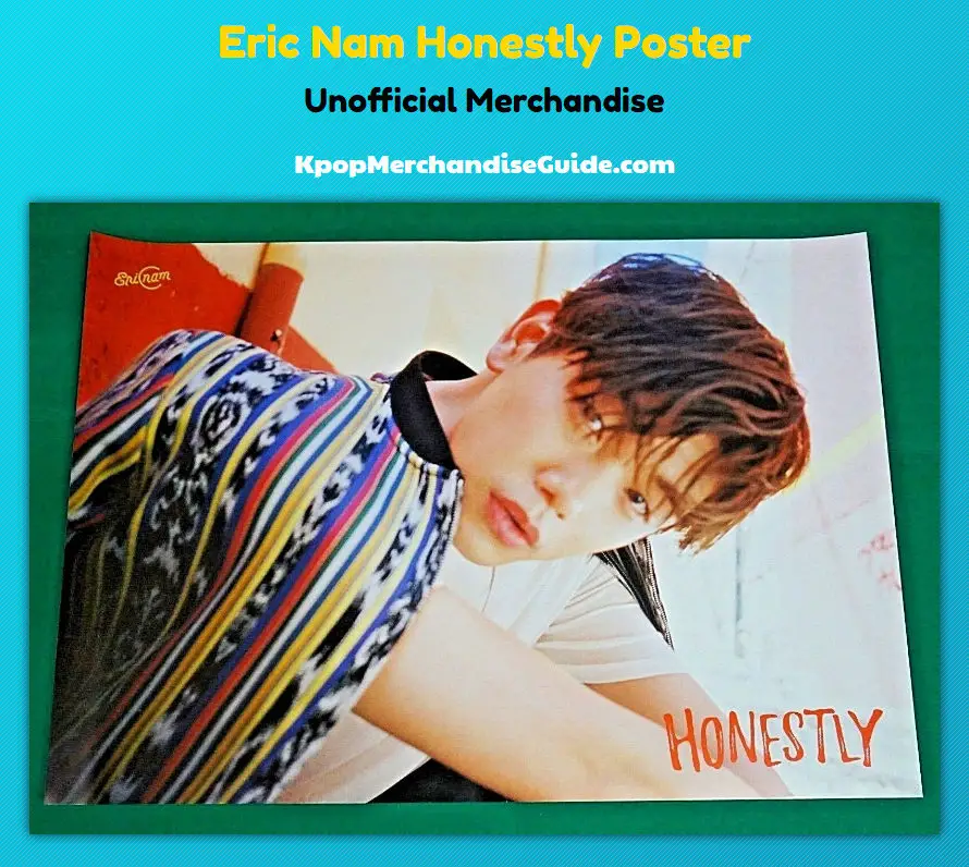 Eric Nam Honestly Poster