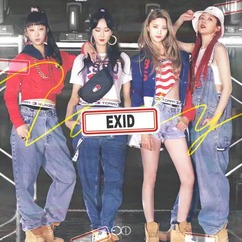 EXID Lady Single Album Cover