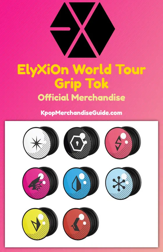 EXO Elyxion World Tour Popsockets Grip Tok