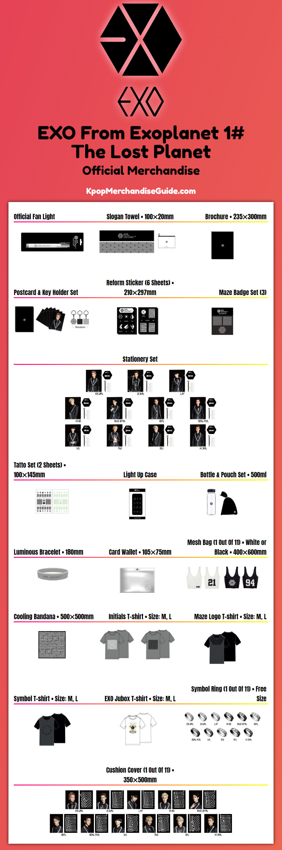 EXO From Exoplanet #1 - The Lost Planet Merchandise