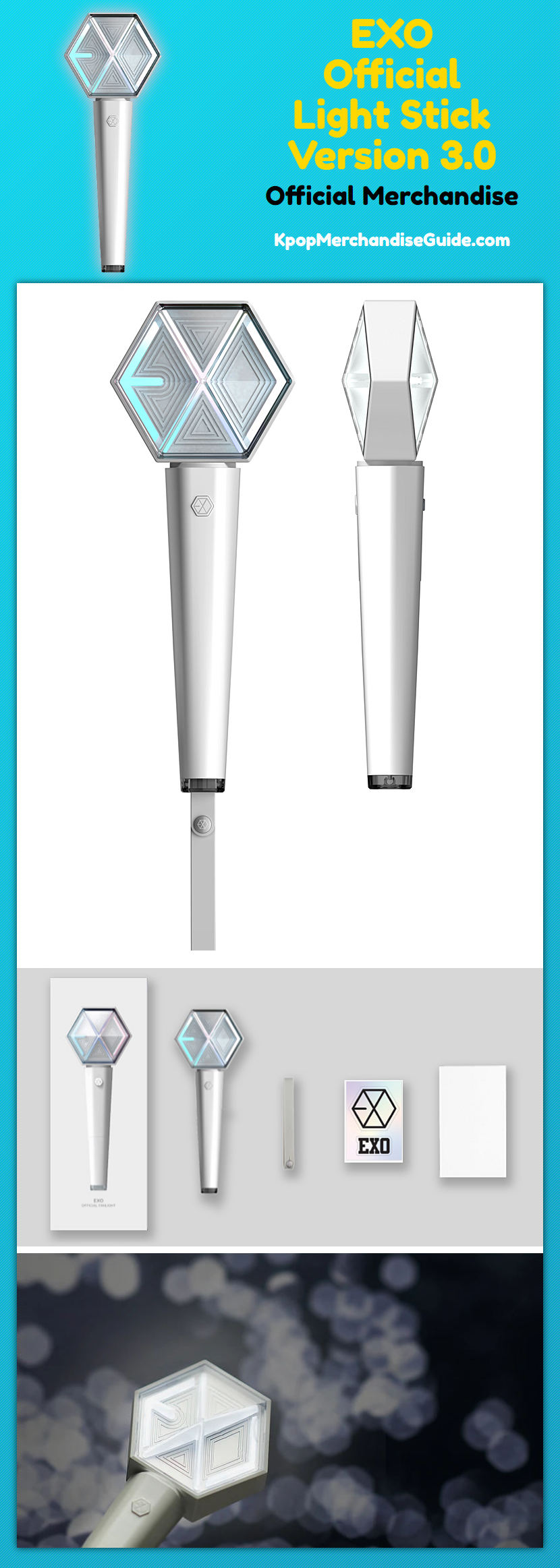 EXO Official Light Stick (Version 3.0)