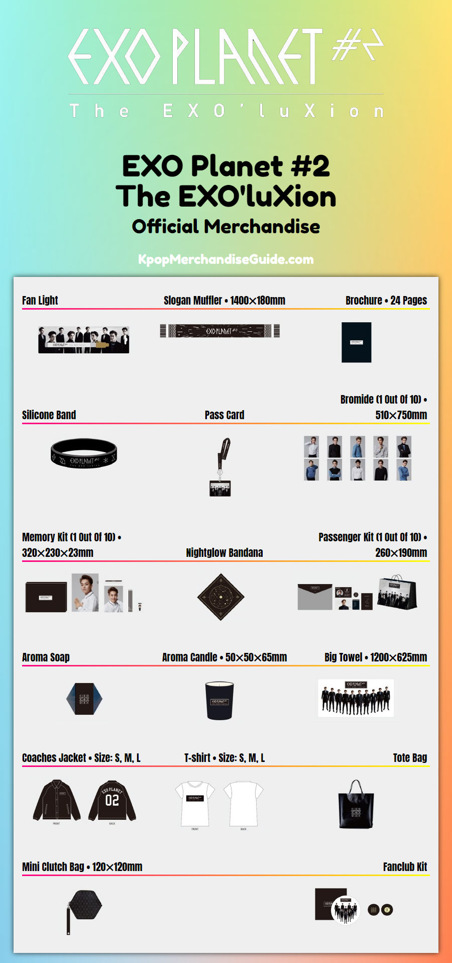 EXO Planet #2 - The EXO'luXion Merchandise