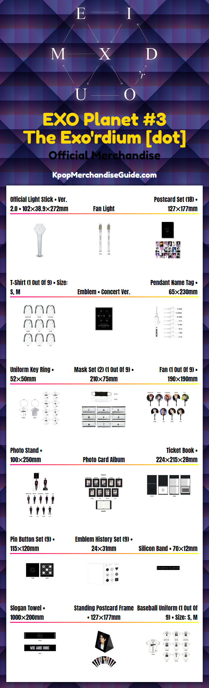 EXO Planet #3 – The Exo'rdium [dot] Merchandise
