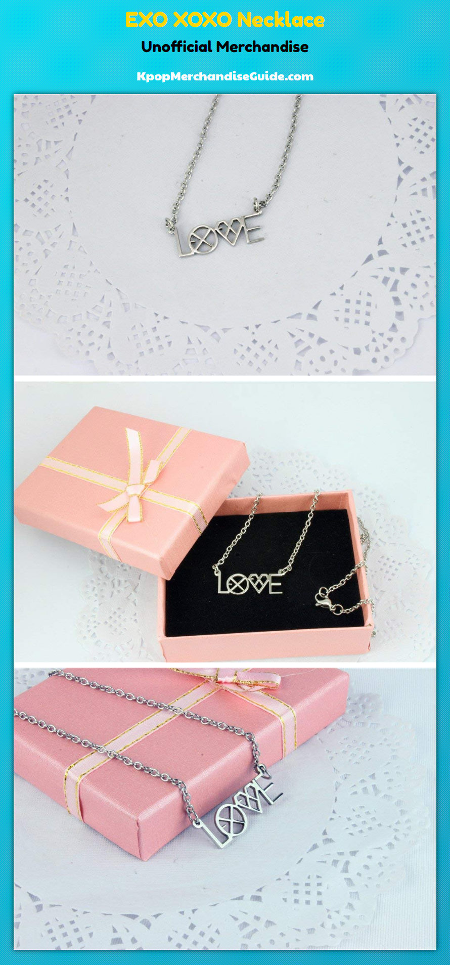 EXO XOXO Necklace