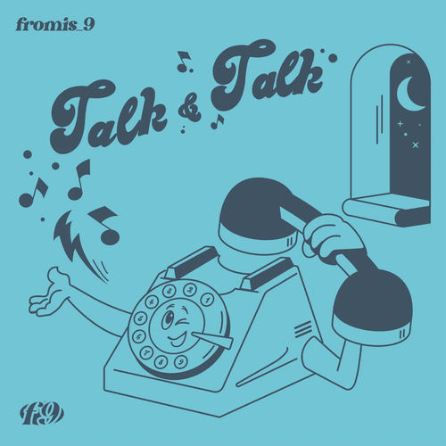 Fromis_9 Talk & Talk Single Album Cover